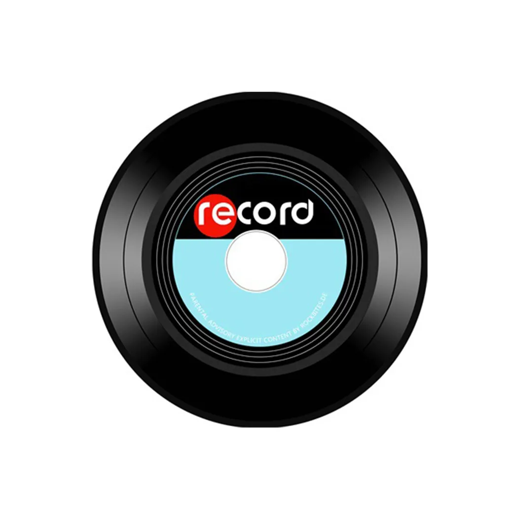 Мягкий ковер для спальни с музыкальным принтом, круглый ковер