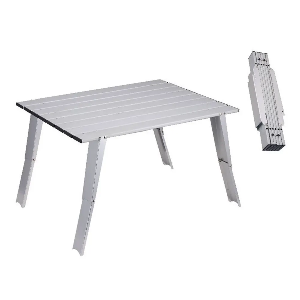 

Portable Mini Folding DIY Table Aluminum Table for Park Picnic Beach Ground Relaxing Camping BBQ Hiking Traveling Outdoor