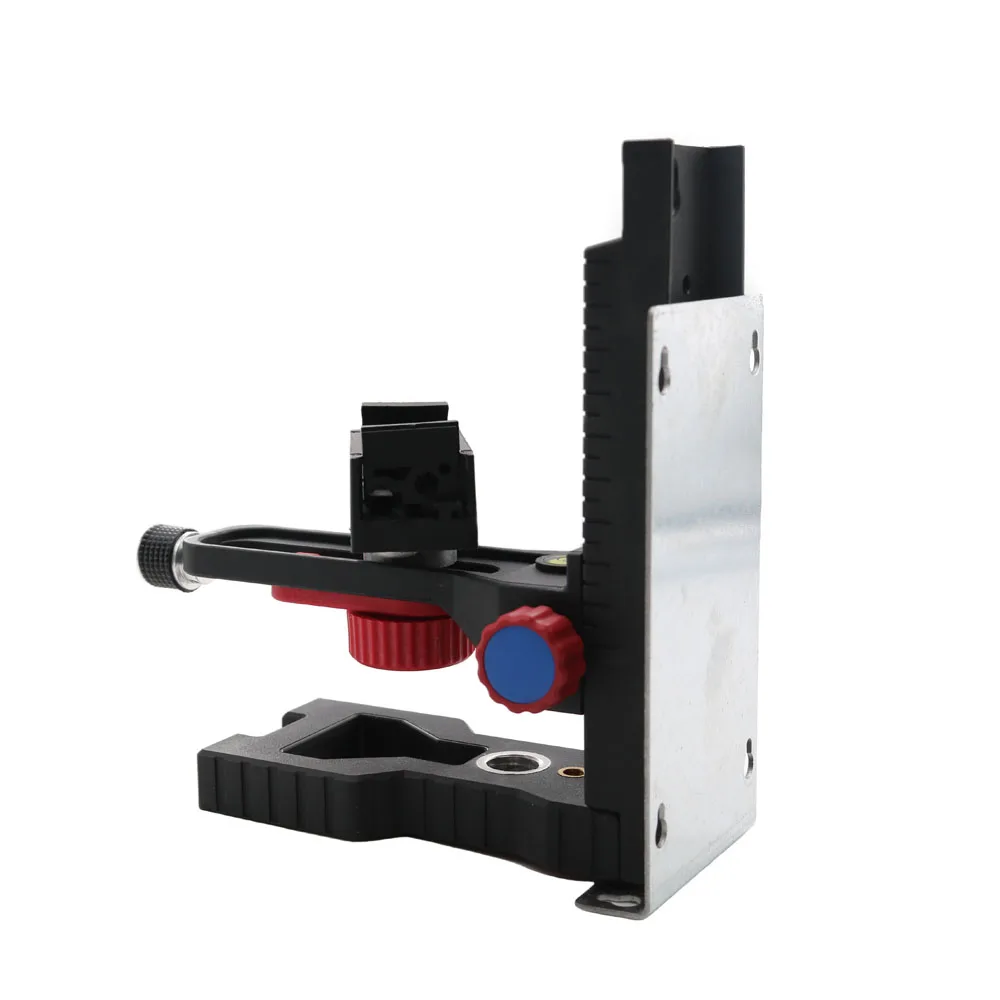 Offerte Regolabile laser di livello Magnetico Montato A Parete Staffa Interfaccia di Livello A Raggi Infrarossi Hang Parete del Gancio strumento orizzontale staffa
