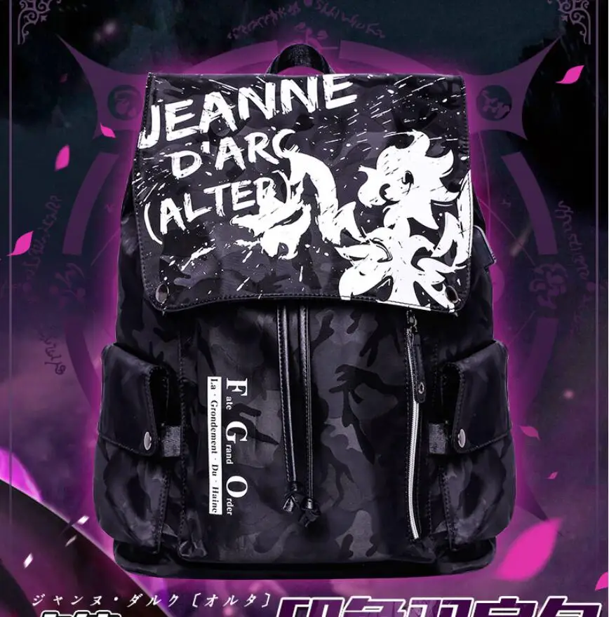 

Anime Game Backpack Fate/Grand Order Student Campus Casual Personality Fashion Travel Alter Backpack
