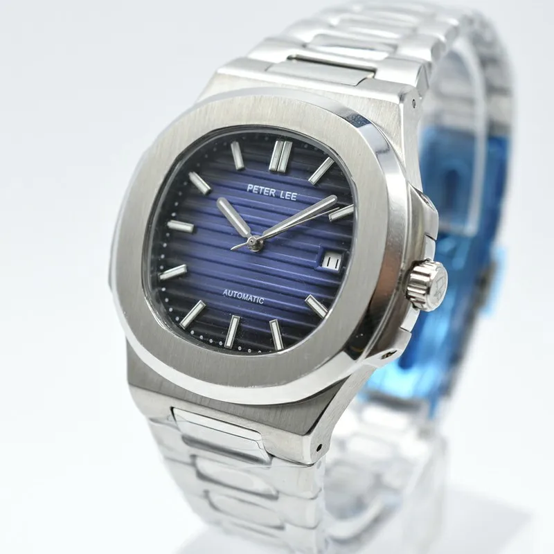 PETER LEE мужские часы Топ бренд класса люкс полностью стальные автоматические механические мужские часы классические мужские часы высокое качество спортивные часы