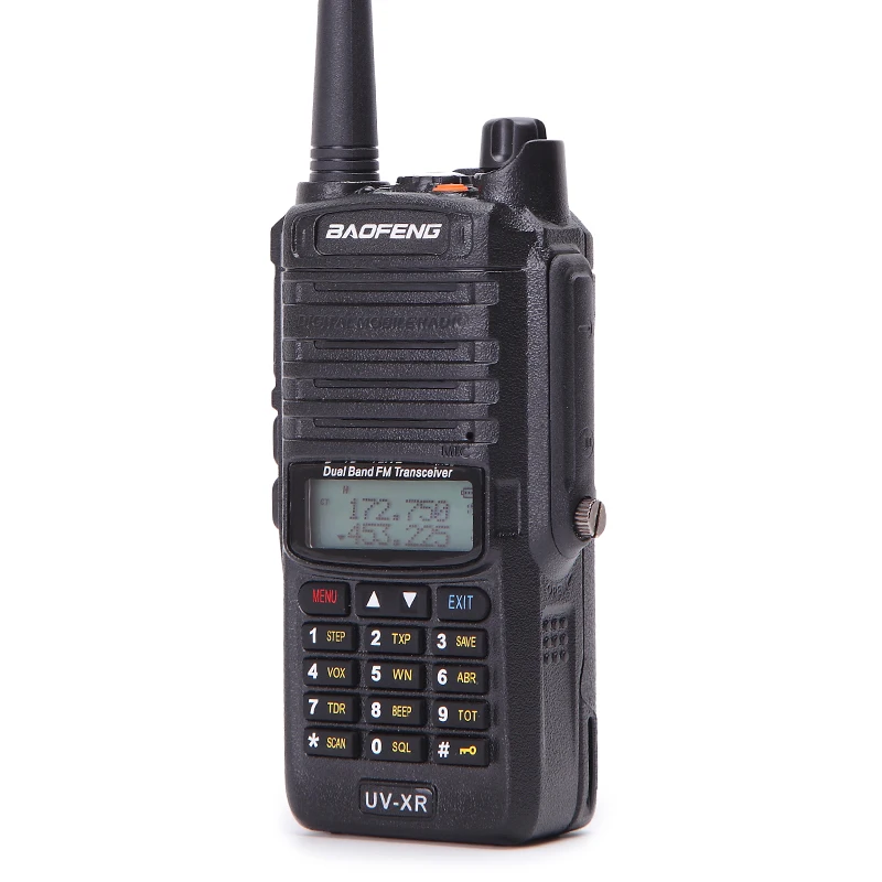 Baofeng UV-XR Walkie Talkie 10 Вт 4800 мАч Батарея IP67 Водонепроницаемый радио и тактический антенны Ручной 10 км Long Range мощный радио