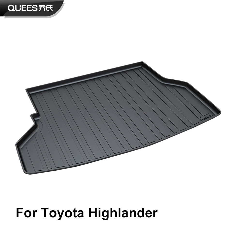Коврик для грузового коврика QUEES под заказ коврик Toyota Highlander XU40 XU50 2008 2009 2010 2011 2012 2013