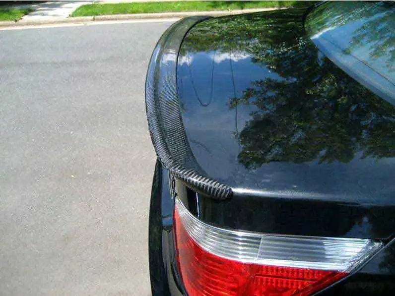 ACS REAL CARBON fiber REAR TRUNK SPOILER LIP fit for BMW E60 E61 M5