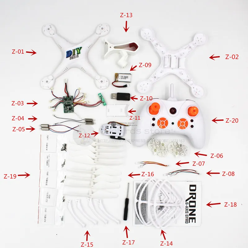 OEM DIY игрушка Дети производитель культуры 2,4G FPV мини-Дрон с камерой Квадрокоптер комплект без сварки в сборе