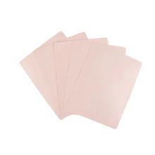 5 pcs Folha de Pele Prática de Tatuagem Em Branco Plain Falso Peles para a Composição Permanente da Máquina de Alimentação Kit 20 x 15cm-PMU Microblading agulha