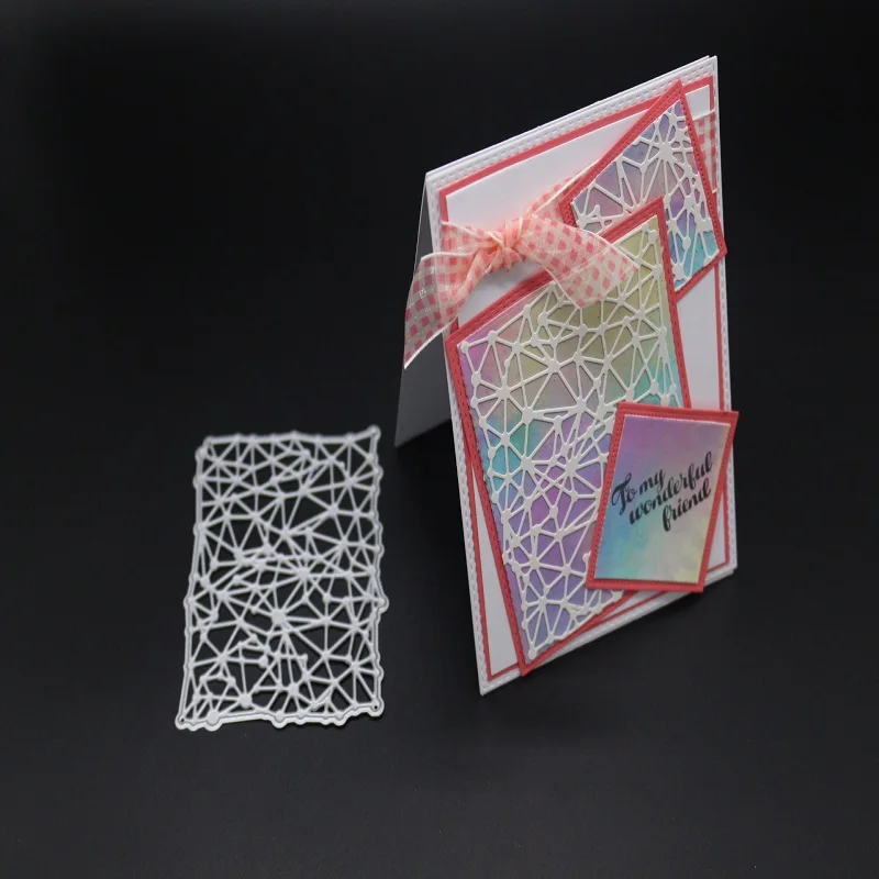 

Glita Creatif new cutting frame dies embossing 2018 for background scrapbooking paper craft card making birthday metal die cuts