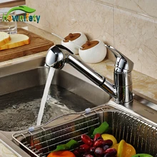 Free Shipping Deck Mount kitchen Washing Faucet 360 Degree Rotation Tap Two Function Sprayer Stream Spout Mixer Tap