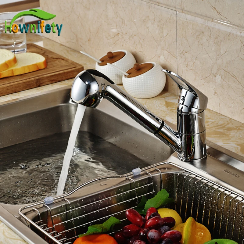 

Free Shipping Deck Mount kitchen Washing Faucet 360 Degree Rotation Tap Two Function Sprayer Stream Spout Mixer Tap