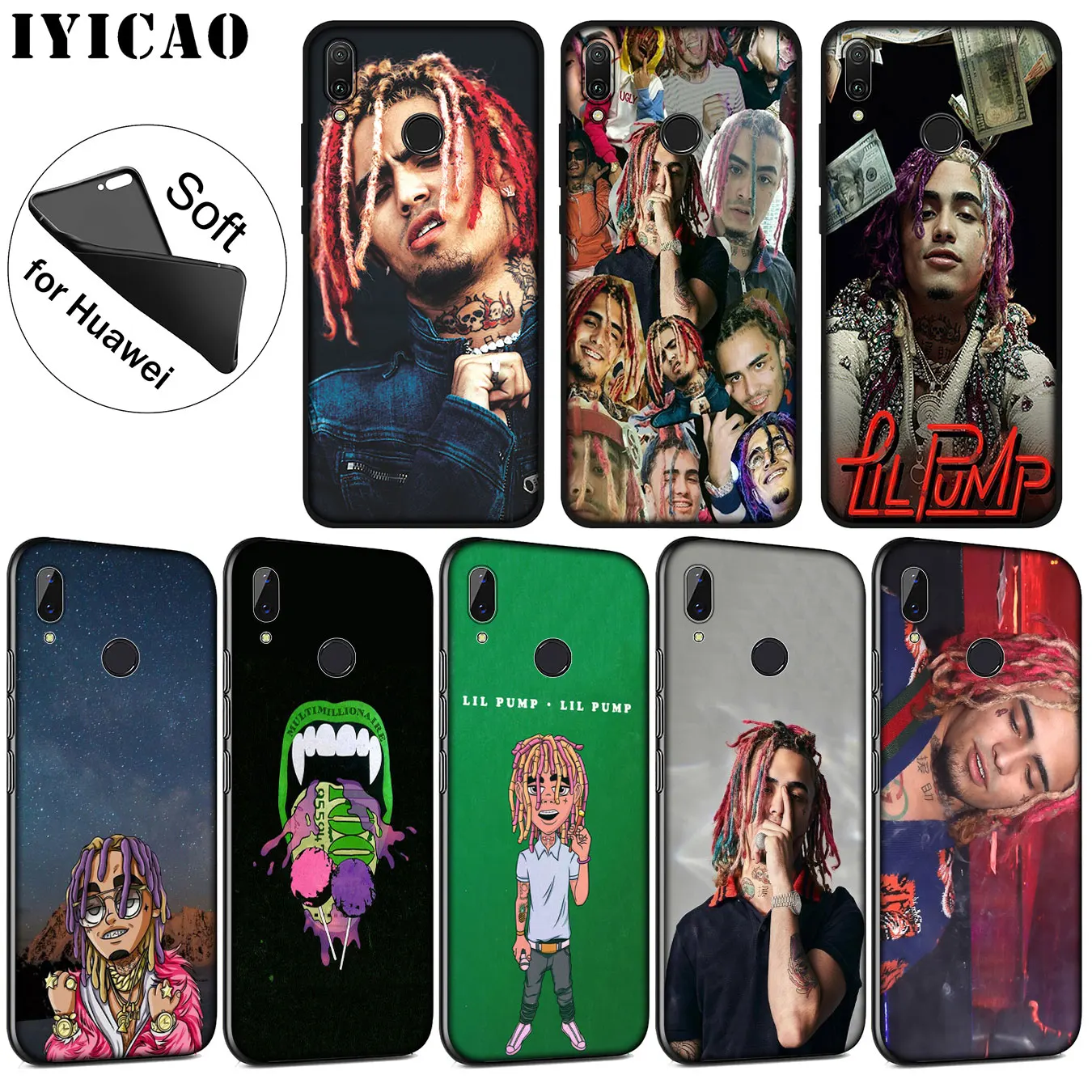 IYICAO Мягкий силиконовый чехол для телефона Huawei P30 P20 Pro P10 P9 P8 Lite Mini 2017 2016 P smart Z 2019