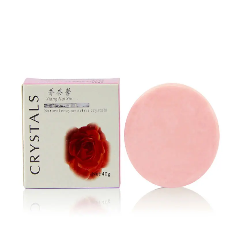 Crystal natural active enzymes Handmade soap private parts body skin
