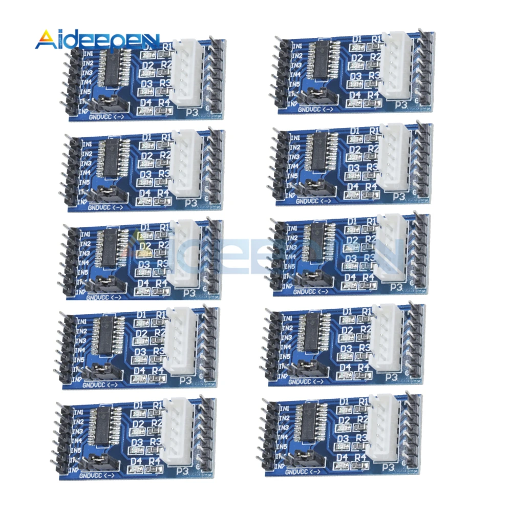 

10Pcs ULN2003 Stepper Motor Driver Board Module for DC 5V 4-phase 5 line 28BYJ-48 For Arduino