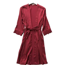 BZEL, сексуальные женские халаты, кружевной халат, женская пижама, атласная шелковая Домашняя одежда, женское белье, пижамы, Mujer Pijamas, пижама, одежда для сна