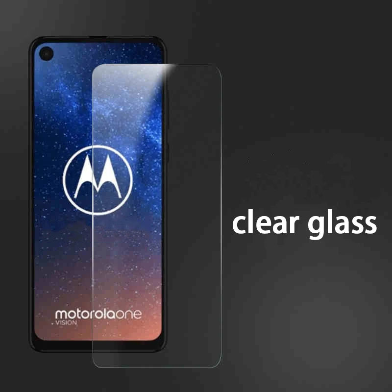 Protective tempered glass on the for Motorola Moto One Vision Power P30 Note G5 G5s Plus X Z2 G4 Play G3 X4 screen protectors