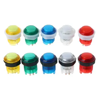 

1pc 28mm/24mm LED Arcade Push Button Arcade Start Button Switch 5V Illuminated Button Arcade Cabinet Accessories