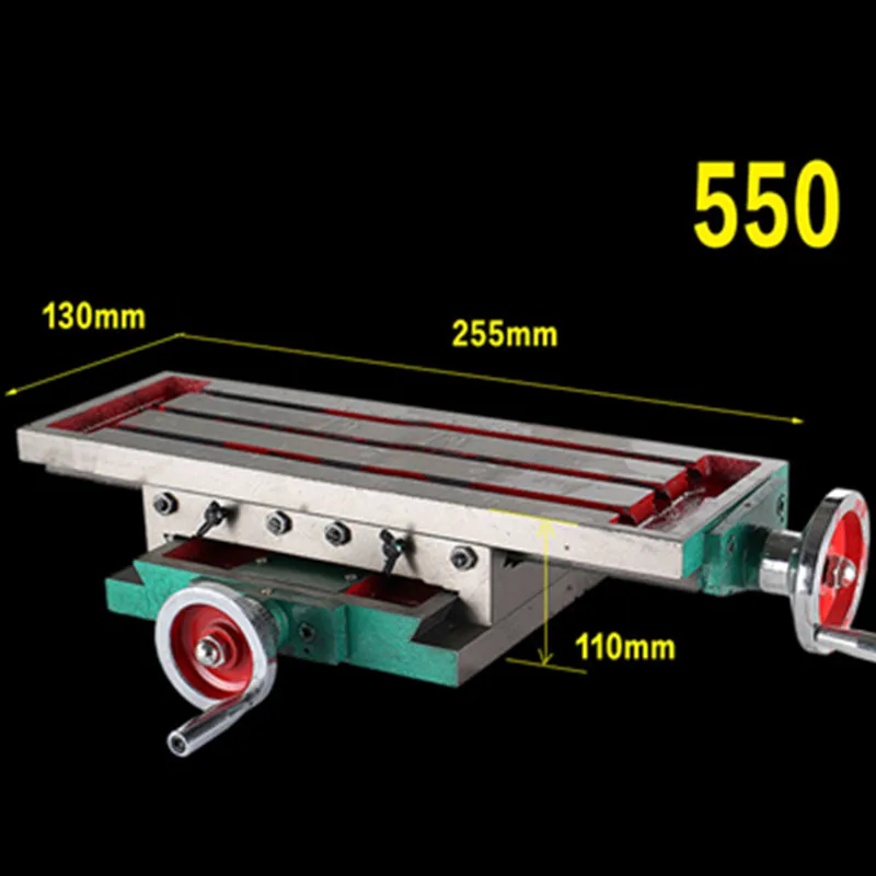 

Bench Drill Mount Mini Micro Multi-Function Milling Machine Precision Cross Slide Table Workbench 550