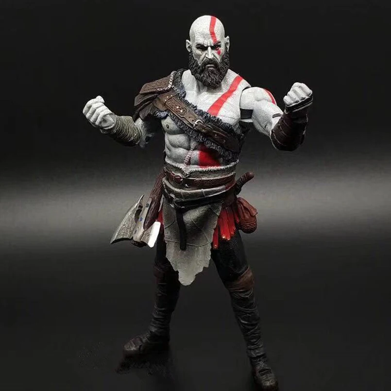 23 см NECA Game God of War 4 Kratos фигурки игрушки Коллекционная модель ПВХ игрушка подарок