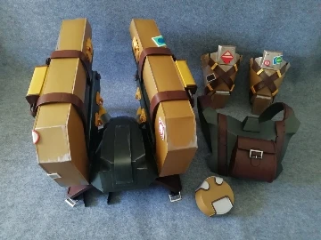 Настраиваемый Overwatch Winston Skin Explorer Броня Косплей Jet Pack|Реквизит для костюмов| |