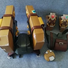 Настраиваемый Overwatch Winston Skin Explorer Броня Косплей Jet Pack|Реквизит для