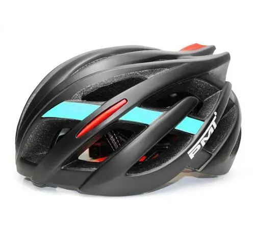 PMT дорожный велосипедный шлем большой размер 62-65 см велосипедный специализированный велосипедный шлем для мужчин MTB горный велосипед шлем 26 отверстий 255 г XL - Цвет: black blue