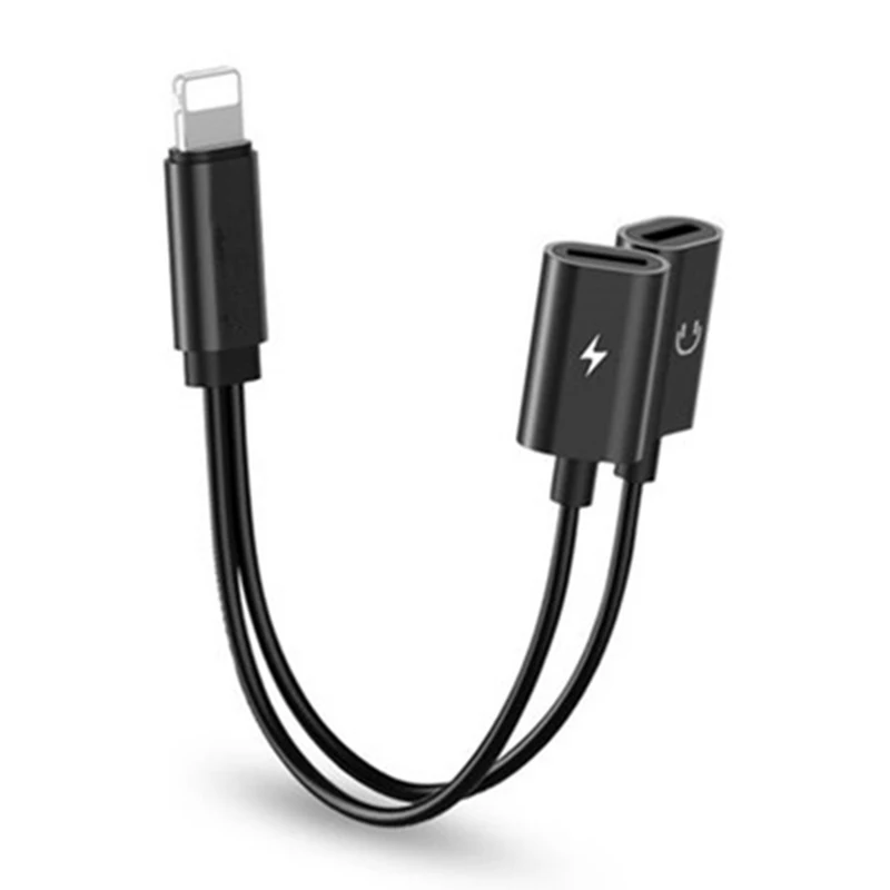 5 цветов адаптер для наушников iPhone Dongle Aux аудио кабели Наушники Адаптер гарнитура