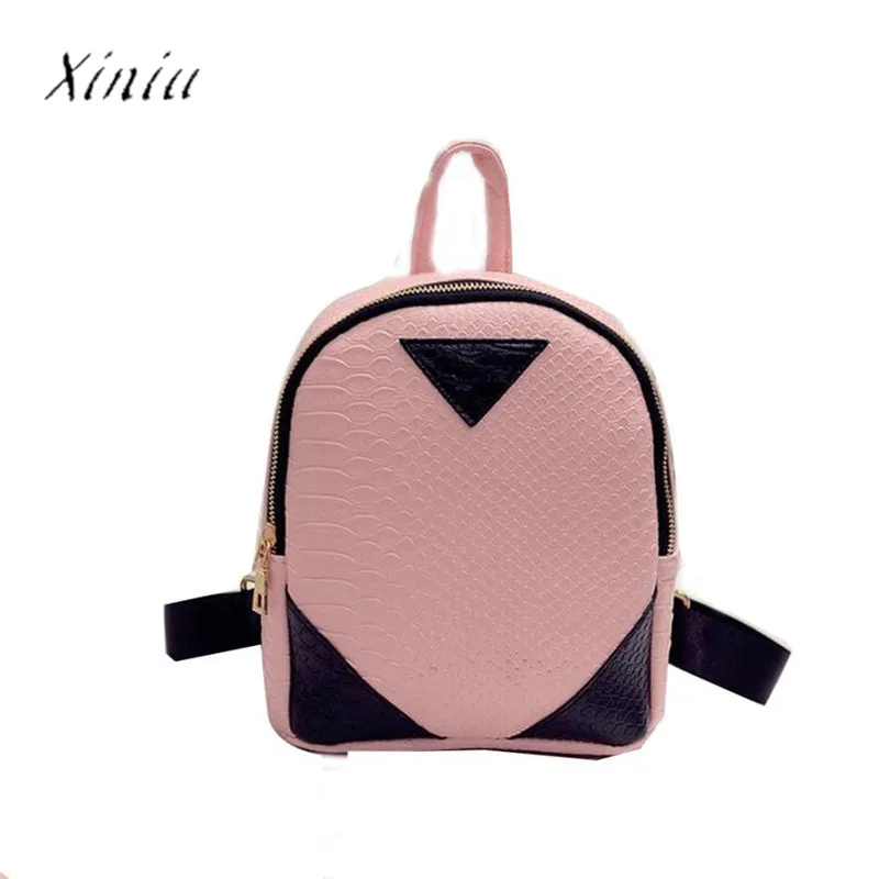 

Women Canvas Rucksack concise Serpentine Backpack School Book Shoulder Bag High Quality Youth Backpacks for Teenage mochila