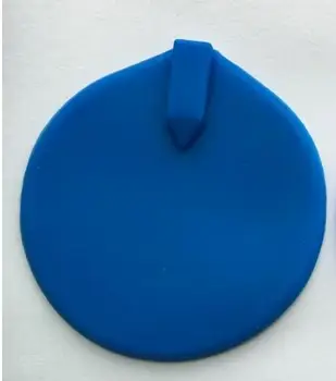 

40pcs Rubber Reusable Replacement Electrode Pads For lose weight slimming TENS Microcurrent massage device wite2.0m 8.5cm Round