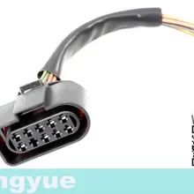 Longyue 2 шт. фар электрический штекер RH для AUDI A6 C5 3,0 2003 VW, Seat, Skoda, 1J0973735 1J0 973 735 6"