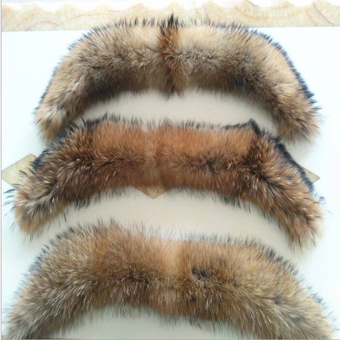 Модный воротник из натурального меха енота|collar fur|collar collarcollar colores |