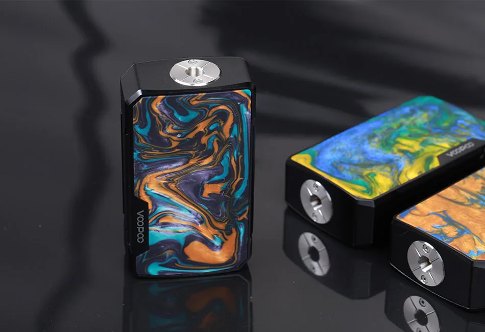 VOOPOO DRAG 2 мод 177 Вт полимерная коробка мод Питание от двойной батареи 18650 Voopoo мод электронная сигарета против Drag Nano X217