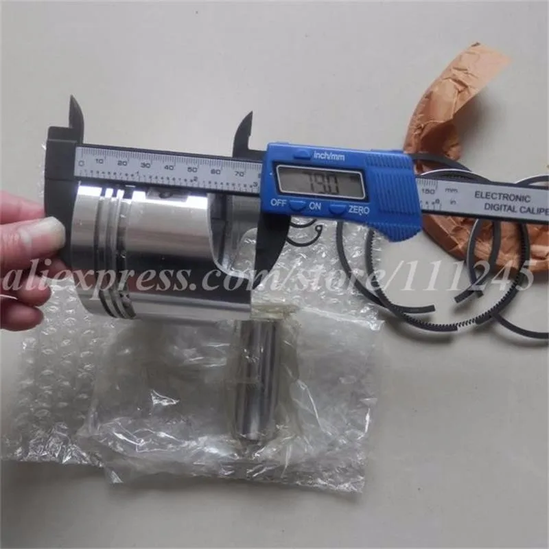 PISTON KIT 86MM YANMAR L100 186F DIESEL 4