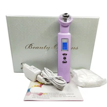 Электрическая инфракрасная согревающая красная синяя терапия светодиодным светом, анти старение темных кругов морщины вокруг глаз, ушной мешок ластик шариковый РОЛИК ручка-массажер