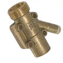 PEL Gasanschluss mit Dichtung и Schrauben Gewinde M20x1, 5