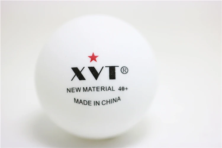 Original XVT 1 Star NEW Material PP Seamed 40+ Ping Pong Ball Table Tennis ball / ping pong ball