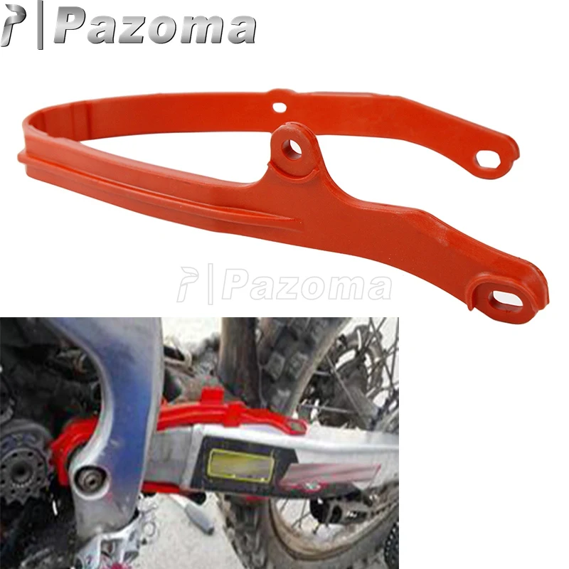 Красный слайдер цепи мотоцикла защита для HONDA CRF250R 2010 2013 CRF450R 450 2009 2012 200cc