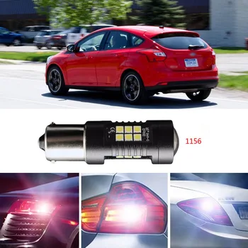 

Ownsun 2Pcs Error Free LED Reversing 1156 Back-Up Reverse Light Bulbs Fit For Ford Focus