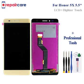 

5PCS 5.5" For Huawei Honor 5X LCD Display +Touch Screen FHD 100% New Digitizer Assembly Replacement For Huawei GR5 KIW-L21