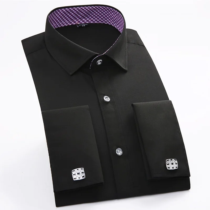 Плюс размер 5XL брендовая мужская одежда рубашки для мужчин s Slim Fit Повседневная