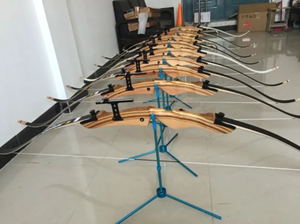 Hunting Archery Bow Rack Removable Recurve Bow Stand Holder Compound