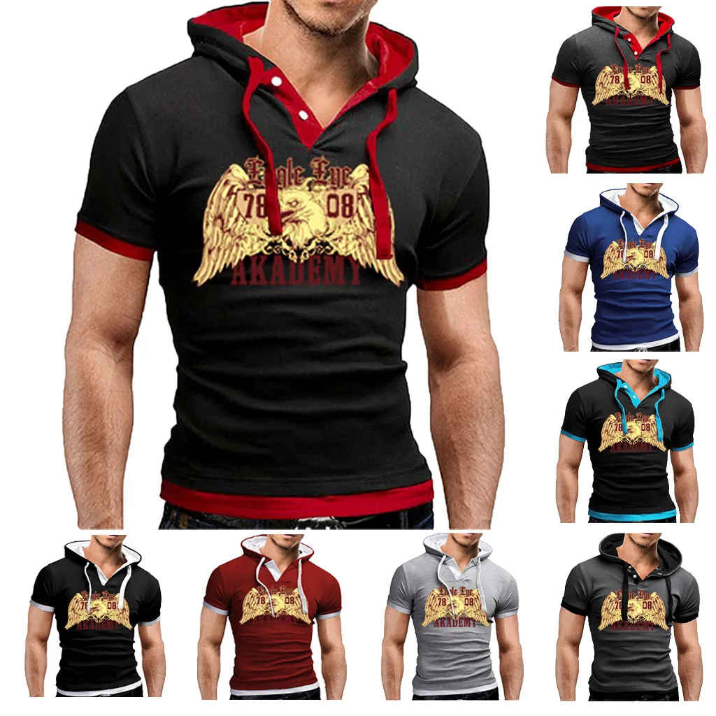 JAYCOSIN куртки с длинными рукавами Блуза Топ рубашка Homme Для мужчин t \ x2dshirt капюшоном