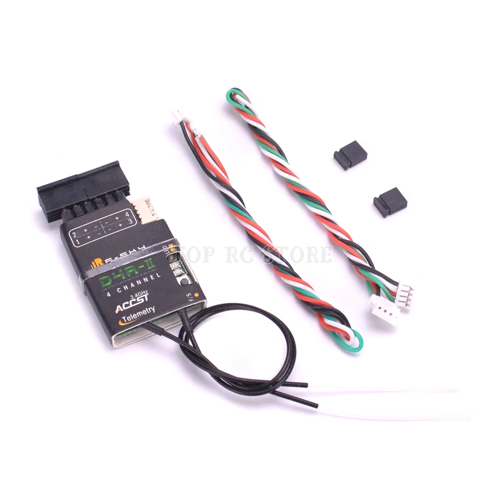 

FrSky D4R-II 2.4G 4CH Telemetry Receiver for Taranis X9D Plus RC FPV Racing Drone