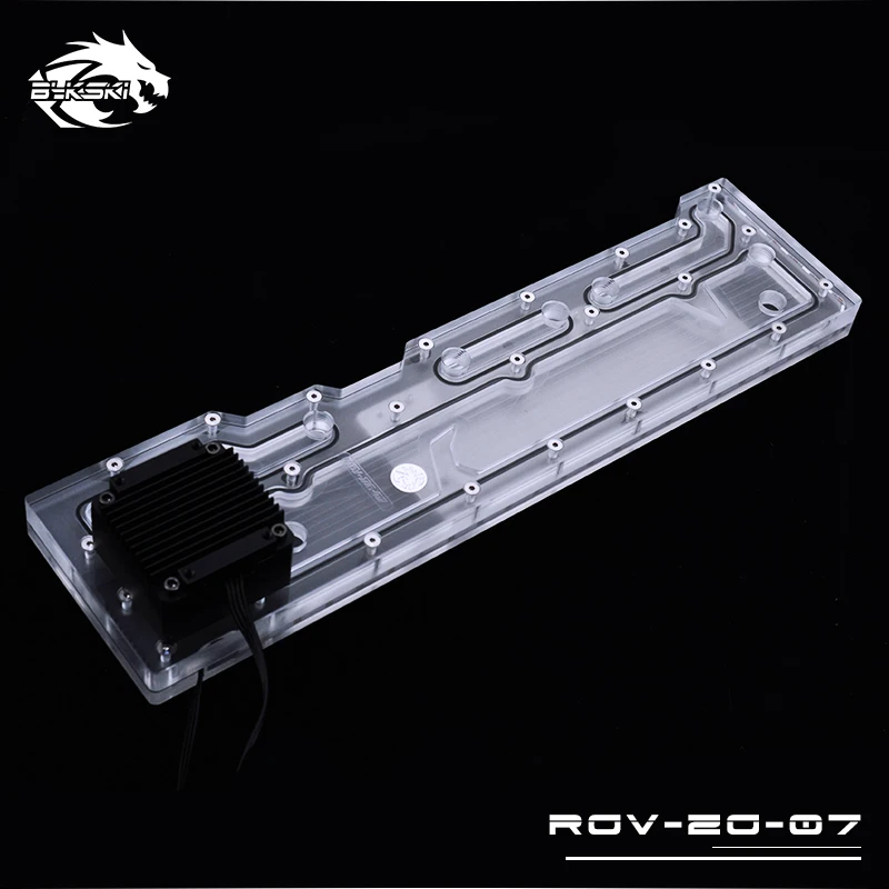 Bykski водная охлаждающая пластина для ZEAGINAL 07 Case, RBW(5 V)/RGB(12 V), подходит для водяного охлаждения здания