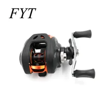 AF103 11BB Левая Правая рука Приманка Рыболовная катушка 6,3: 1 приманка литье рыболовное колесо с магнитным тормозом Карп Carretilha Pesca