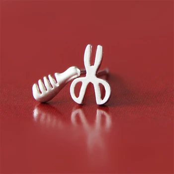 

New Charm Scissors comb Earrings for Women Statement Jewelry Girls Gift eh217