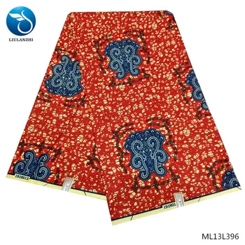 

LIULANZHI Wax Fabrics Polyester Anaka African Dress Wax Cloth Sewing Fabric Polyester Prints ML13L396
