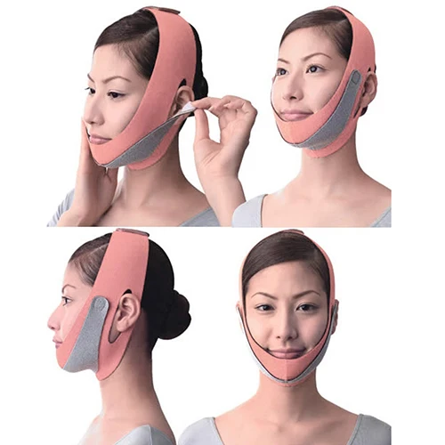 Beli Anti Kerut V Line Setengah Wajah Pipi Lift Slimming Tali Dagu Slim Masker Sabuk