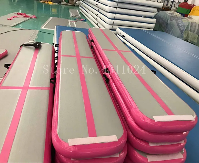 

Free Shipping 3*0.4*0.2m Gymnastics Tumbling Mat Air Floor Inflatable Air Balance Beam Inflatable Practice Training With a Pump