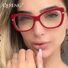 Оптическая оправа для очков, женские компьютерные очки по рецепту, оправа для очков, женские прозрачные линзы QF112