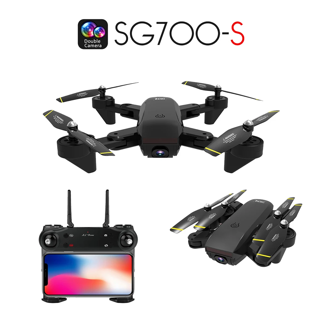 

rc dron camara hd 1080P drone quadcopter camera drone video camera remote control toys for children sg700-s kids aircraft drone