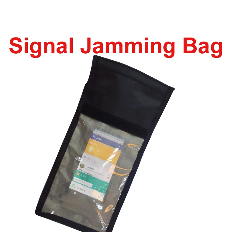 Anti Scan Card Sleeve phone bag ok for 1 3 phones function of Anti